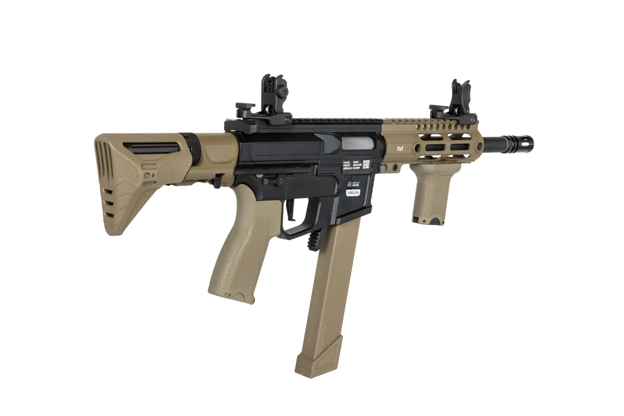 Specna Arms SA-X01 EDGE 2.0 sähköase - musta/hiekka