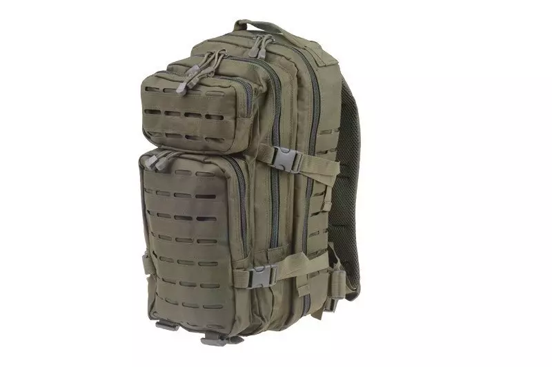 GFC Tactical Laser Cut Assault Pack reppu, 20L - oliivinvihreä