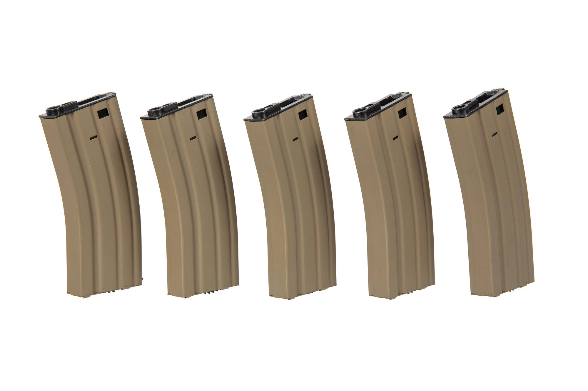 Specna Arms 5x M4/M16 300BB hi-cap lipaspaketti - hiekka