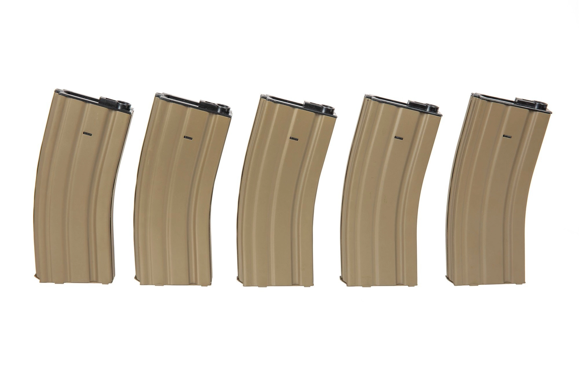 Specna Arms 5x M4/M16 300BB hi-cap lipaspaketti - hiekka