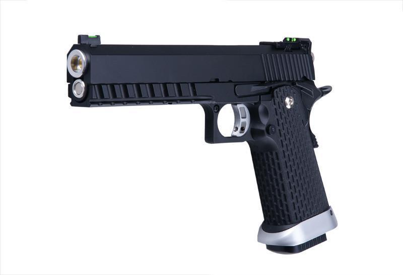 KJ Works KP-06 Rail Concept BlowBack CO2 pistooli, täysmetallinen