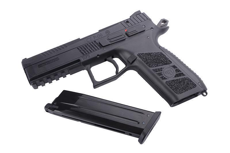 ASG CZ P-09 GBB pistooli - musta