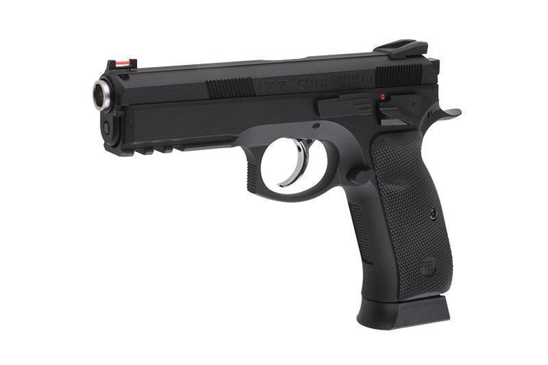 ASG / KJ Works CZ75 SP-01 Shadow GBB, metallinen - musta