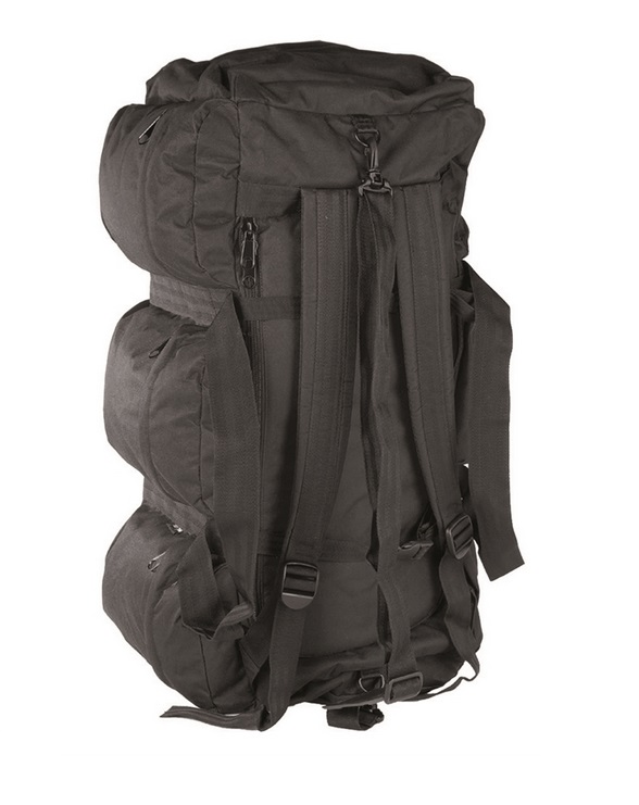 Mil-Tec Combat Duffle Bag keikkalaukku, 98 litraa - musta