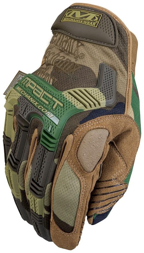 Mechanix M-Pact hansikkaat - Woodland Camo