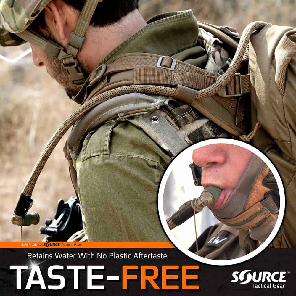 Source Tactical Kangaroo 1L Collapsible Canteen juomarakko